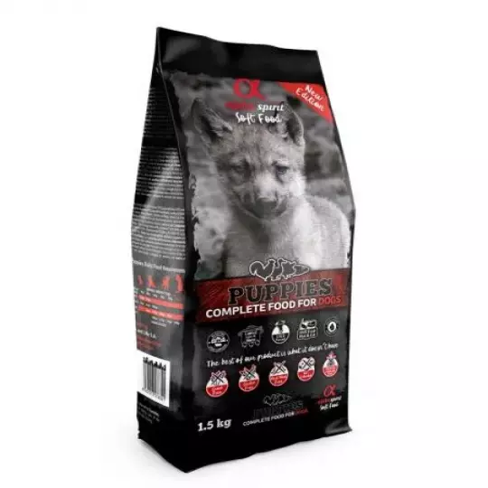 alpha spirit Dog Complete Food Puppies 1,5kg