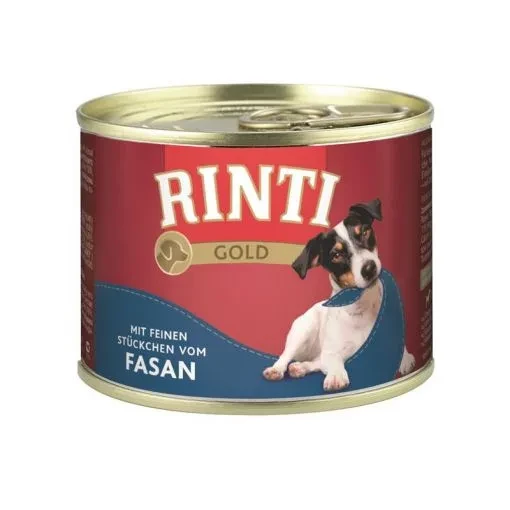 12x 185 gr Rinti Dose Gold mit Fasan