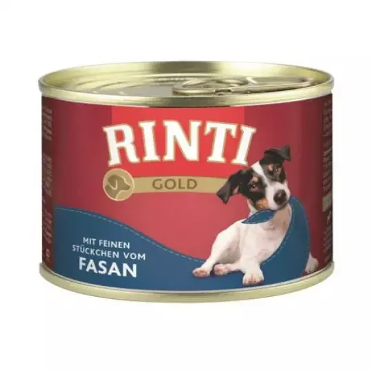 12x 185 gr Rinti Dose Gold mit Fasan