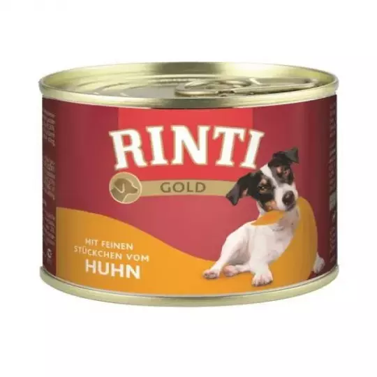 12x 185 gr Rinti Dose Gold mit Huhn
