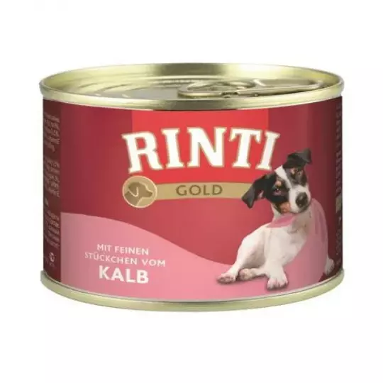 12x 185 gr Rinti Dose Gold mit Kalb