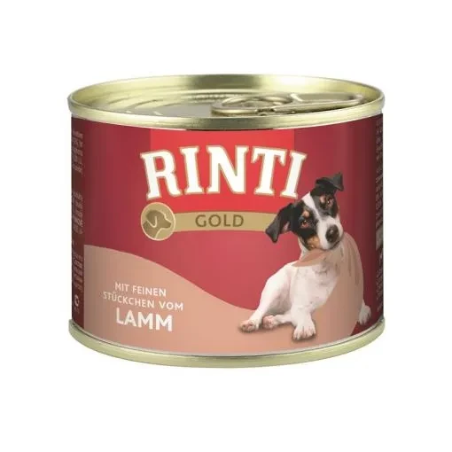 12x 185 gr Rinti Dose Gold mit Lamm