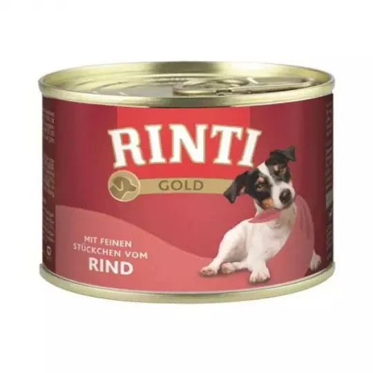 12x 185 gr Rinti Dose Gold mit Rind