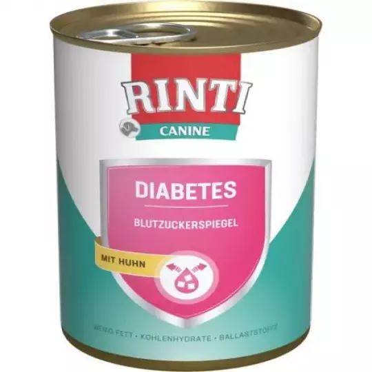 12x 400 gr Rinti Canine Diabetes mit Huhn