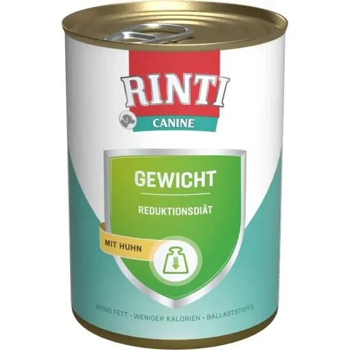 12x 400 gr Rinti Canine Gewicht mit Huhn