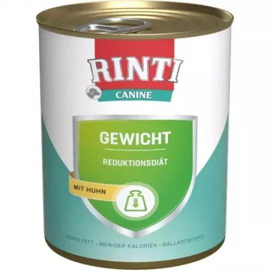 12x 400 gr Rinti Canine Gewicht mit Huhn