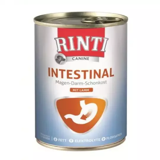 12x 400 gr Rinti Canine Intestinal mit Lamm