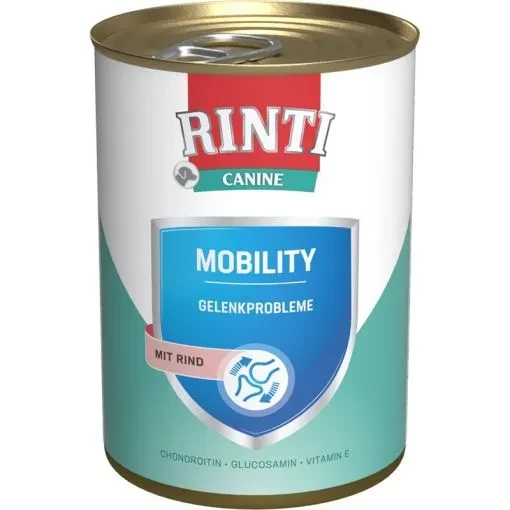 12x 400 gr Rinti Canine Mobility mit Rind 12x 400 gr Rinti Canine Mobility mit Rind