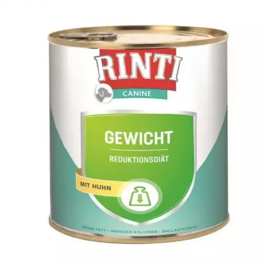 6x 800 gr Rinti Dose Canine Gewicht mit Huhn