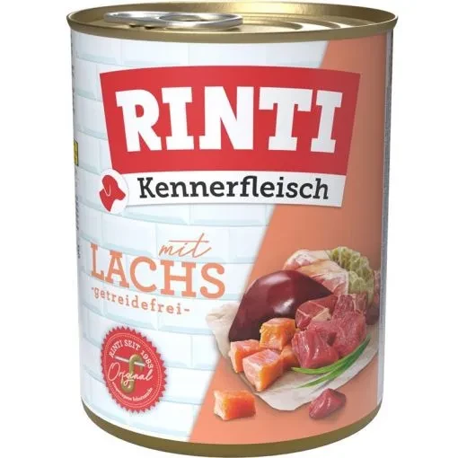 12x 400 gr Rinti Dose Kennerfleisch Lachs