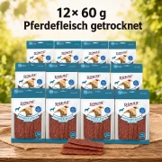 12x 60g Dokas Pferdefleisch getrocknet - 2,21€/Packung