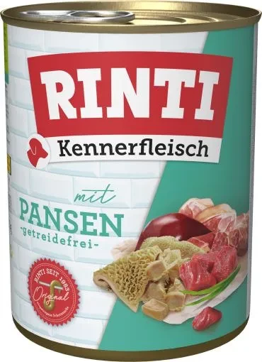 12x 800 gr Rinti Dose Kennerfleisch Pansen 12x 800 gr Rinti Dose Kennerfleisch Pansen