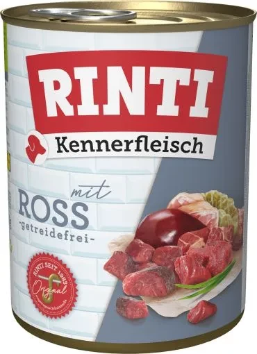 12x 800 gr Rinti Dose Kennerfleisch Ross