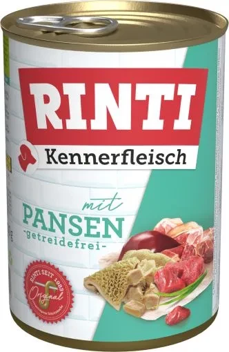 12x 400 gr Rinti Dose Kennerfleisch Pansen 12x 400 gr Rinti Dose Kennerfleisch Pansen