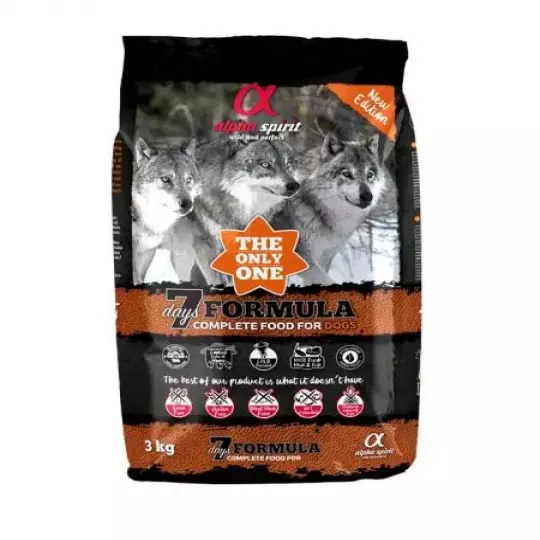 alpha spirit Dog The Only One 7days 3kg