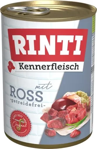 24x 400 gr Rinti Dose Kennerfleisch Ross