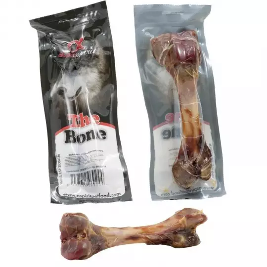 15x alpha spirit Dog The Bone Serano ganzer Schinkenknochen vacuumisiert