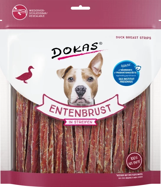 6x 500g Dokas Entenbrust in Streifen - 9,37€/Packung