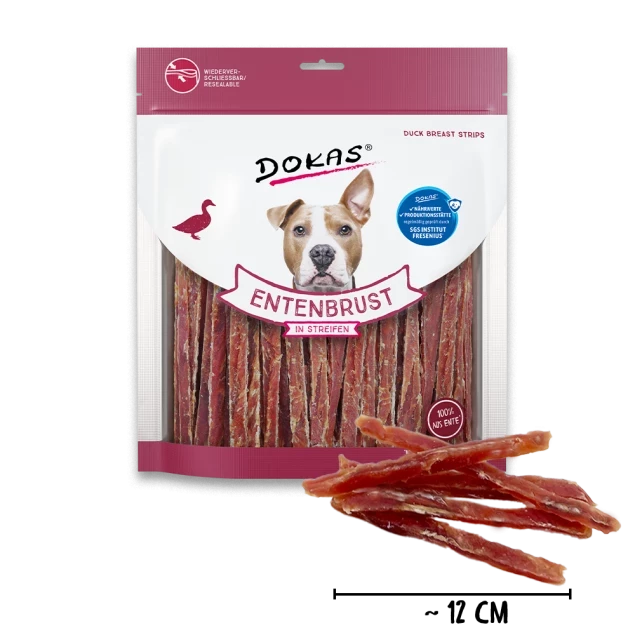 6x 500g Dokas Entenbrust in Streifen - 9,37€/Packung