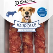 6x 150g Dokas Kaurolle mit Entenbrust Medium - 3,50€/Packung