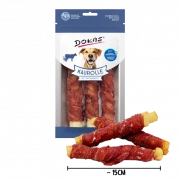 6x 150g Dokas Kaurolle mit Entenbrust Medium - 3,50€/Packung