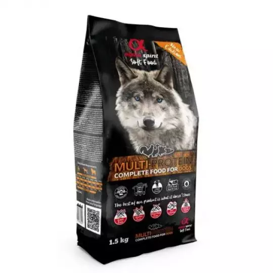 alpha spirit Dog Complete Food Multiprotein 1,5kg