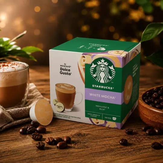 Starbucks White Mocha 12 Kapseln für Nescafé Dolce Gusto
