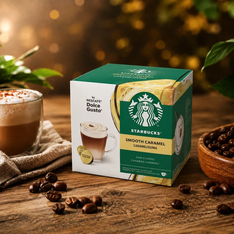 Starbucks Madagascar Vanilla Macchiato 12 Kapseln für Nescafé Dolce Gusto
