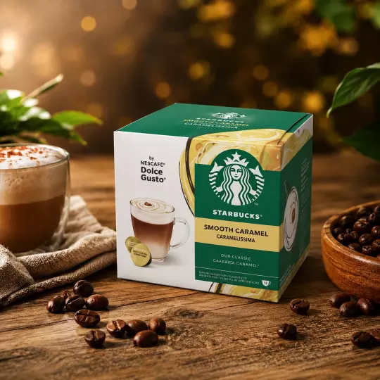 Starbucks Madagascar Vanilla Macchiato 12 Kapseln für Nescafé Dolce Gusto