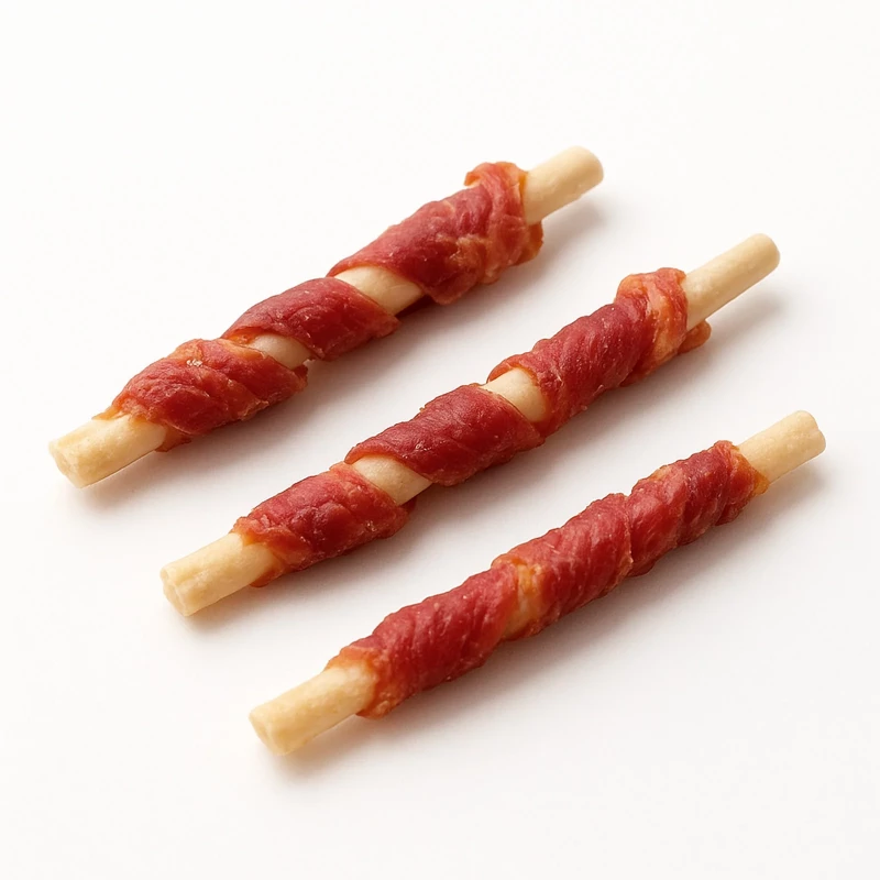 Duck Twister Sticks Kaustange mit Rinderhaut und Entenbrust 500gr