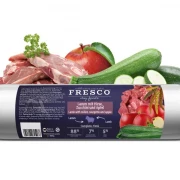 Fresco BarfWurst Lamm mit Hirse, Zucchini und Apfel 400g