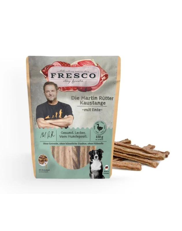 Fresco Martin Rütter Kaustange mit Ente 150g Fresco Martin Rütter Kaustange mit Ente 150g