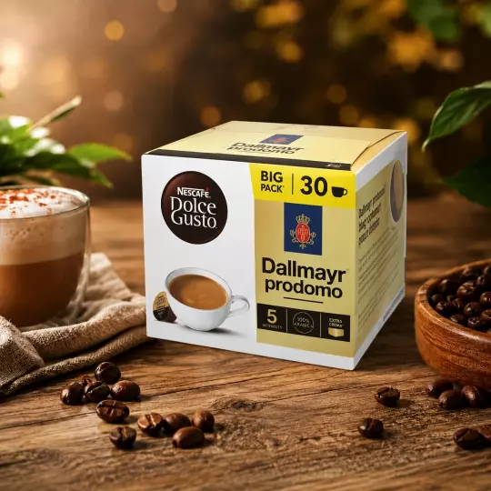 Dallmayr Prodomo 30 Kapseln für Nescafé Dolce Gusto