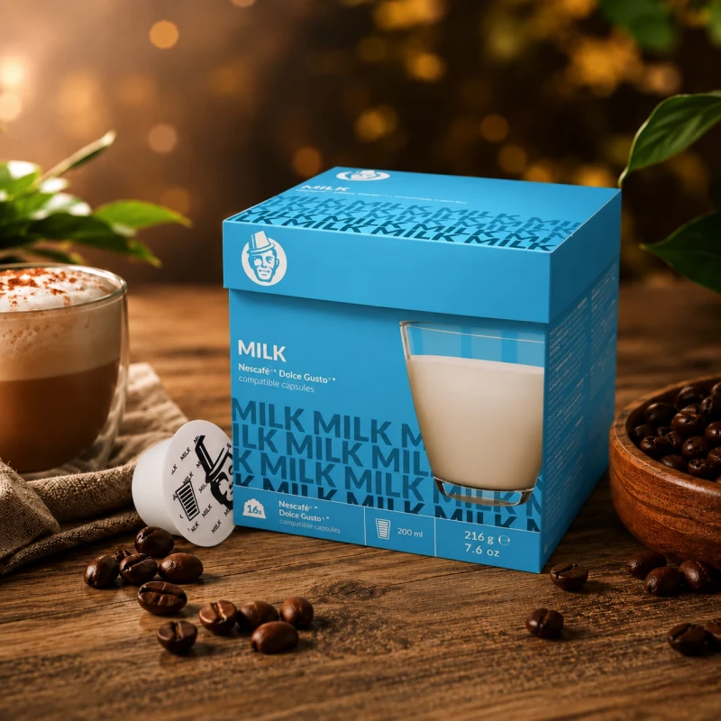 Milch 16 Kapseln für Dolce Gusto Milch 16 Kapseln für Dolce Gusto