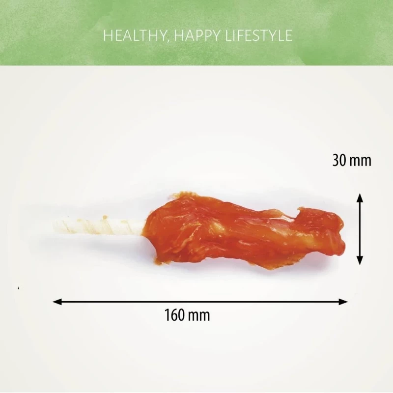 1 kg Antos Flags Gold - Rinderhaut mit Hähnchenfilet