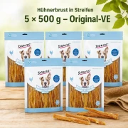 5x 500g Dokas Hühnerbrust in Streifen - 11,24€/Packung
