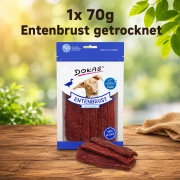 1x 70g Dokas Entenbrust getrocknet