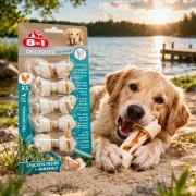 8in1 Delights Kauknochen Pro Dental Chicken XS 7 Stück mit Huhn