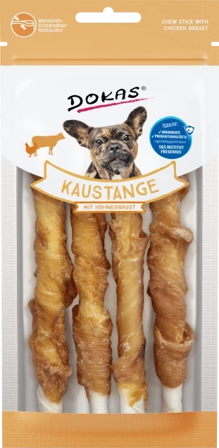 5x 50g Kaustange mit Hühnerbrust 5x 50g Kaustange mit Hühnerbrust