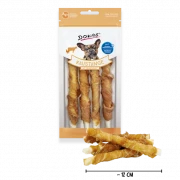 5x 50g Kaustange mit Hühnerbrust