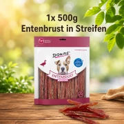 1x 500g Dokas Entenbrust in Streifen