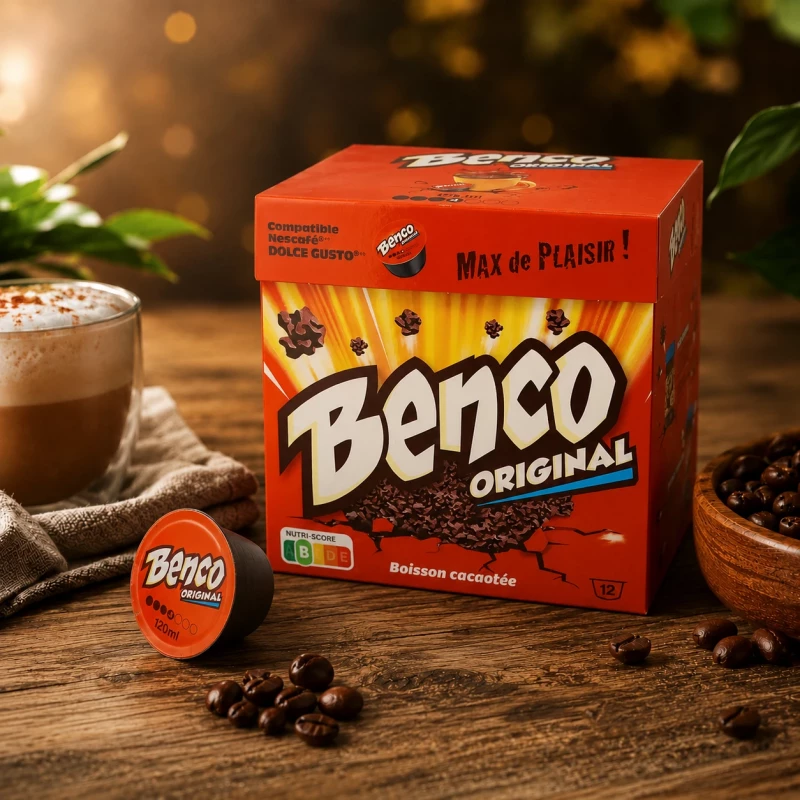 Benco Heiße Schokolade 12 Kapseln für Dolce Gusto