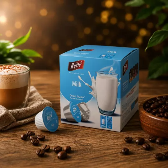 Café René Milch 16 Kapseln für Dolce Gusto
