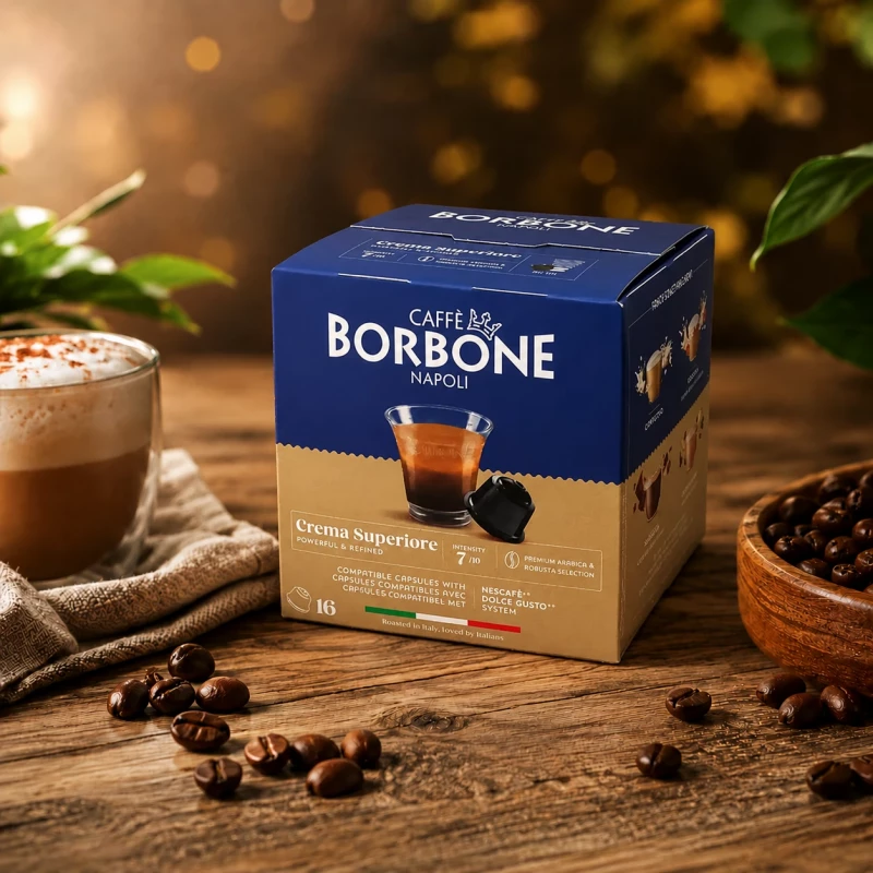 Caffè Borbone Crema Superiore 16 Kapseln für Dolce Gusto Caffè Borbone Crema Superiore 16 Kapseln für Dolce Gusto
