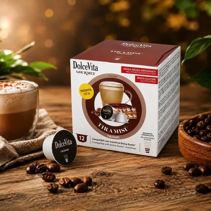 Dolce Vita Tiramisu 12 Kapseln für Dolce Gusto