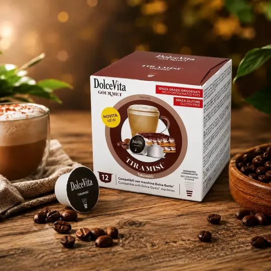Dolce Vita Tiramisu 12 Kapseln für Dolce Gusto