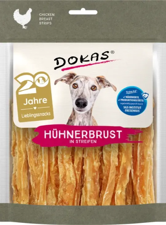 Dokas  Hühnerbrust in Streifen 7x 170 g