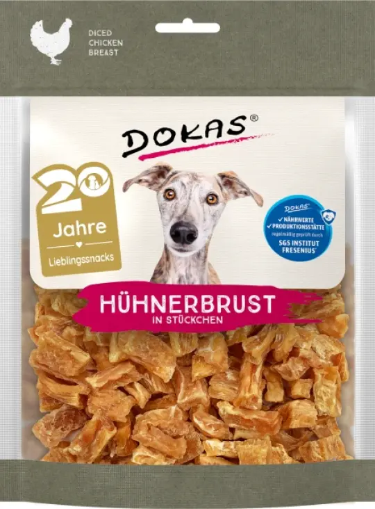 Dokas  Hühnerbrust in Stückchen 7x 170 g