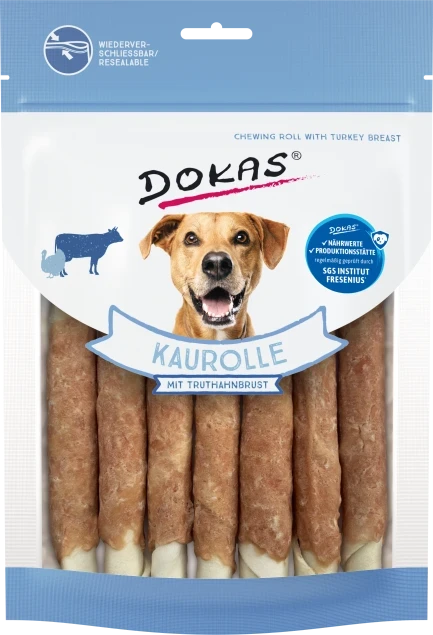 Dokas Kaurolle mit Truthahnbrust 9x 190 g - UVP 53,91 EUR Dokas Kaurolle mit Truthahnbrust 9x 190 g - UVP 53,91 EUR