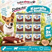 Dokas  Kaurolle mit Rindfleisch 9x 190 g - UVP 53,91 EUR